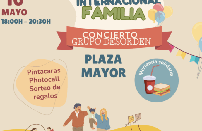 Día Internacional de la Familia con música y actividades, este viernes en la Plaza Mayor de Guadalajara