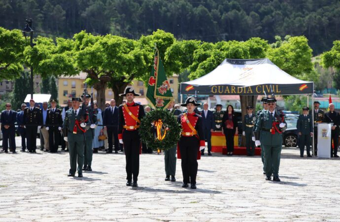Pastrana, escenario de honor en el 181 aniversario de la Guardia Civil