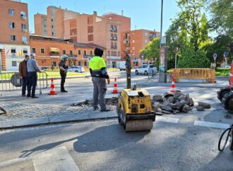 Obras de reparación de la calzada de diferentes calles de Alcalá por valor de más de 30.000 euros