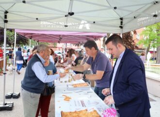 San Isidro se celebró en Alcalá con música, procesión y rosquillas