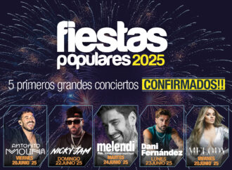 Melendi, Nicky Jam, Dani Fernández, Antoñito Molina y Melody, los 5 grandes conciertos confirmados de las Fiestas Populares 2025