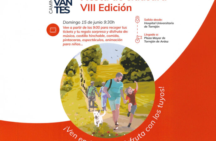 Camino de Cervantes: última ruta este domingo día 15, salida desde el Hospital de Torrejón y llegada a la Plaza Mayor