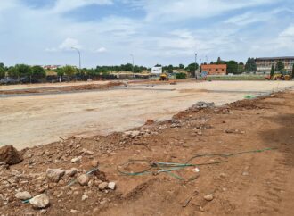 Avanzan los trabajos del nuevo espacio de equipamientos públicos en el barrio de El Olivar en Alcalá