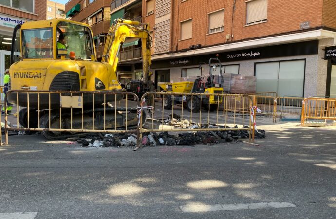 Obras en la Avenida de Guadalajara en Alcalá: cambios en el tráfico y buses por su remodelación integral