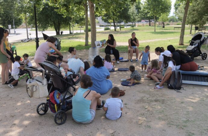 Mañanas con animación cultural en los parques de Alovera durante el mes de julio