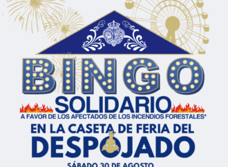 Alcalá se une a la solidaridad con un Bingo a favor de los afectados por los incendios forestales