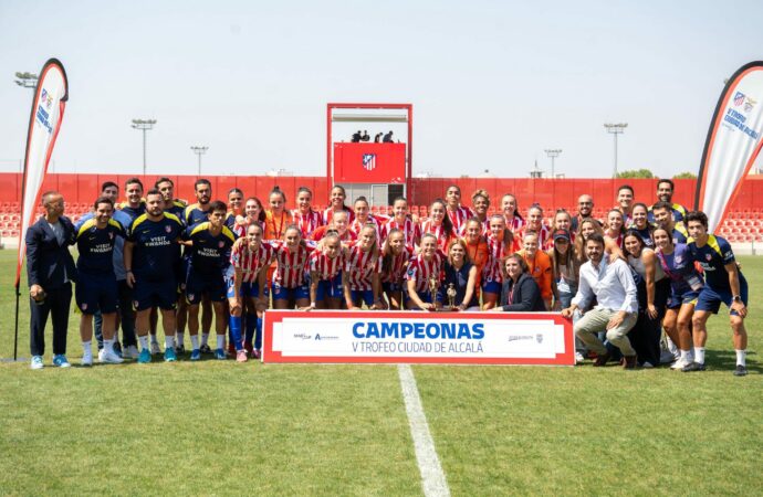 El Atlético Femenino venció al Benfica en la V edición del Trofeo Ciudad de Alcalá