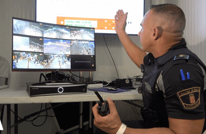Ferias Alcalá 2025: así funciona el dispositivo de seguridad reforzado y pionero en tecnología preventiva