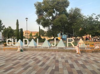 Así son las nuevas letras instaladas con el nombre de «Guadalajara» como reclamo turístico