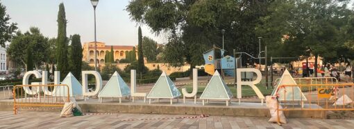 Así son las nuevas letras instaladas con el nombre de «Guadalajara» como reclamo turístico