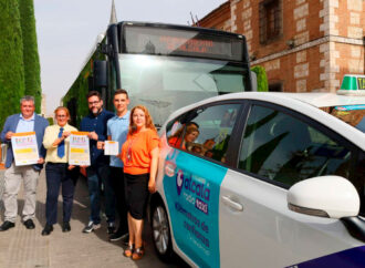 ‘En Ferias relaciónate con-sentido’: campaña en buses y taxis de Alcalá de Henares