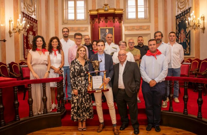 Alcalá distingue al torero abulense Sergio Rodríguez con el Trofeo Patrimonio de la Humanidad