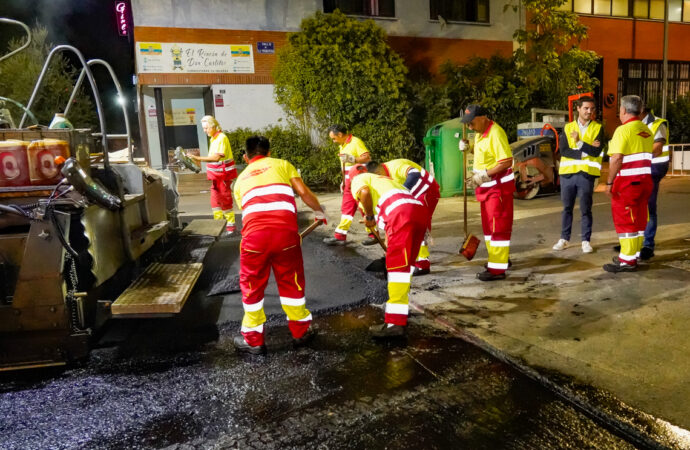 Iniciada la 1ª fase de la Operación Asfalto en el Polígono Las Monjas de Torrejón