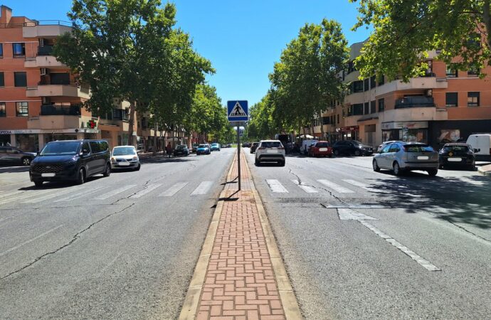 Mejoran la iluminación en las aceras y pasos de peatones de la calle José María Pereda de Alcalá