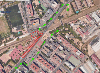 Este miércoles 24 de septiembre se cortará el paso peatonal de la pasarela de la calle Gaceta de Alcalá durante una semana