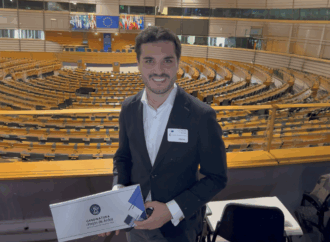 El alcalde de Torrejón impulsó en el Parlamento Europeo la candidatura como Ciudad Europea del Deporte 2026