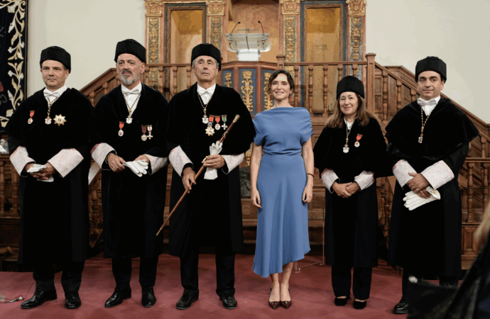 La presidenta Ayuso estará el lunes en Alcalá para la investidura del nuevo rector, Carmelo García