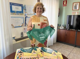 Un pregón con seis peñas marcó el inicio de las fiestas de Alovera