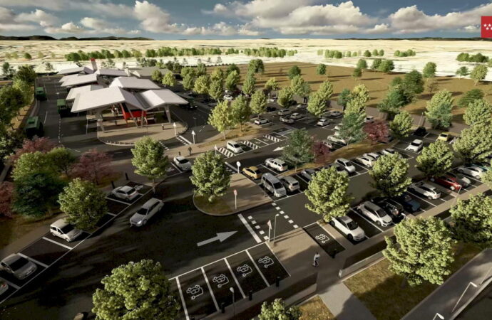 Nueva Estación de Autobuses de Alcalá / Así será el nuevo intercambiador comarcal de buses que comenzará a construirse en 2026