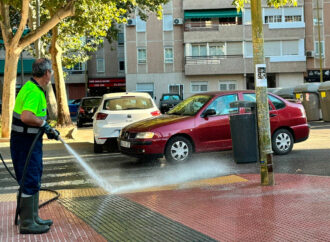 El Plan de Limpiezas Intensivas de Alcalá de Henares llega al Distrito II