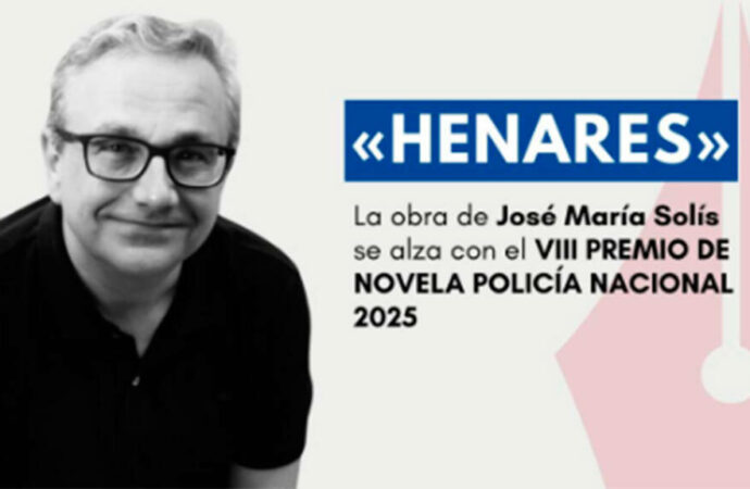 La novela ‘Henares’ del alcalaíno, José María Solís, gana el Premio de Novela Policía Nacional 2025