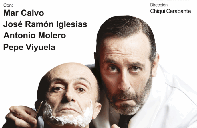 Pepe Viyuela y Antonio Molero llegan este domingo al Teatro Cervantes de Alcalá con «El barbero de Picasso»
