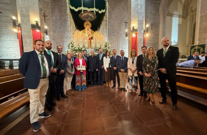 La Hermandad de la Esperanza Macarena de Guadalajara celebró la misa solemne por su 75 aniversario
