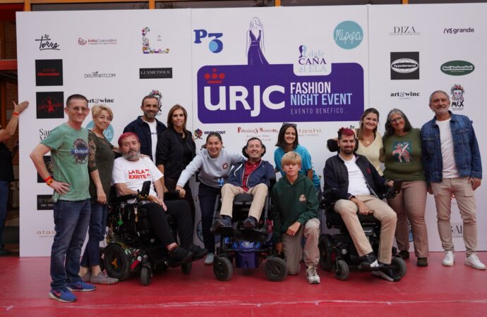 La asociación alcalaína “Dale Caña al ELA” participa en la sexta edición de la URJC Fashion Night protagonizada por la moda y la solidaridad