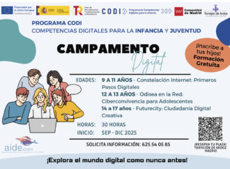 Talleres gratuitos de competencias digitales en Torrejón, dirigido a niños y jóvenes de entre los 9 y 17 años