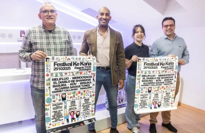 El sábado día 25 llega a Guadalajara el Festival Ke Kaña, referente de la cultura independiente