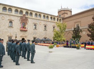 Acto de la Guardia Civil de Alcalá con motivo de la festividad de su Patrona, Nuestra Señora la Virgen del Pilar