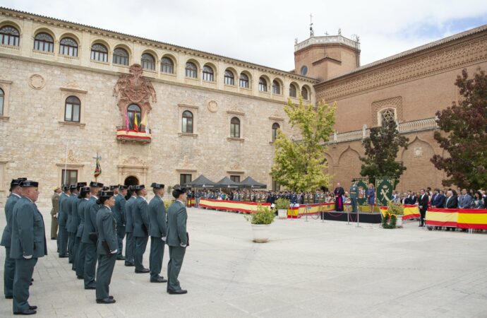 Acto de la Guardia Civil de Alcalá con motivo de la festividad de su Patrona, Nuestra Señora la Virgen del Pilar