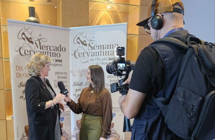 Alcalá de Henares presentó su Semana Cervantina y el Mercado Cervantino en Lisboa