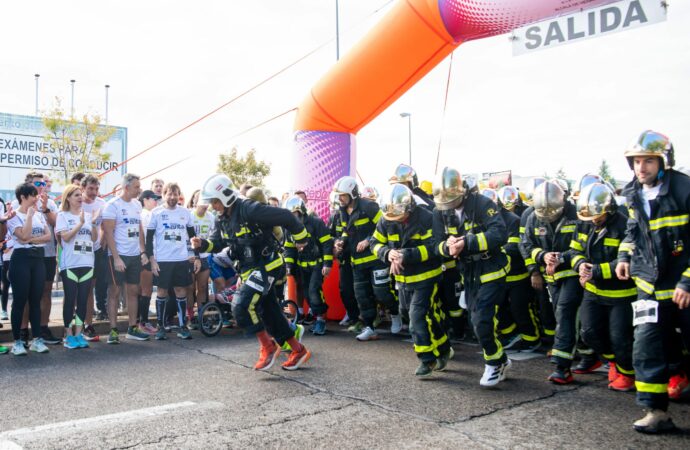 Carrera de Bomberos Comunidad de Madrid en Alcalá: éxito de público y participación