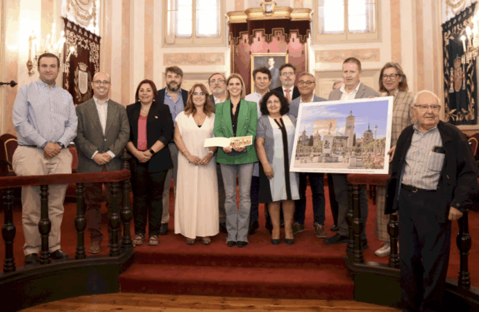 Correos presentó en Alcalá el sello ‘Conjuntos Urbanos Patrimonio de la Humanidad. Alcalá de Henares’