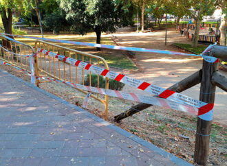 Cerrados los parques de Alcalá, Torrejón y Guadalajara por el temporal y las fuertes rachas de viento