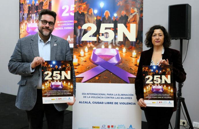 Programa de actos del 25 N en Alcalá, Día Internacional para la Eliminación de la Violencia contra las Mujeres
