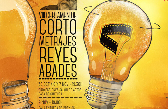 Este domingo 9, Gala de Entrega de Premios del VIII Certamen de Cortometrajes Reyes Abades en Torrejón de Ardoz