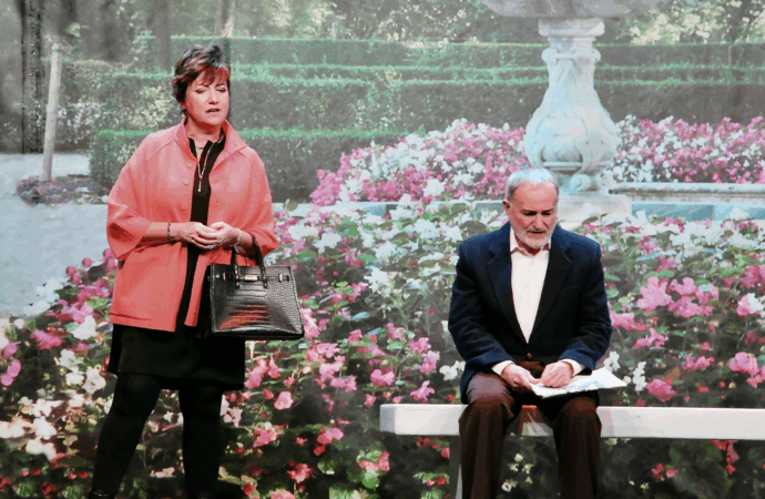 Teatro TIA / “Dos Historias en un Banco” llega el domingo día 9 al Hospital de Antezana de Alcalá