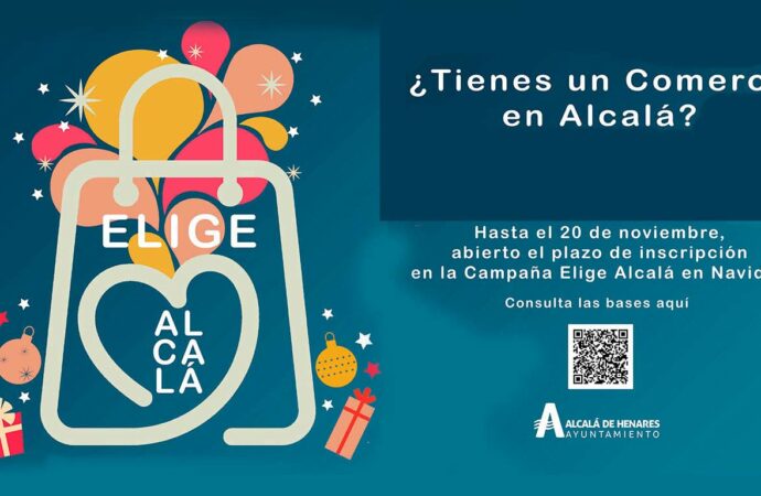 ¿Tienes un comercio en Alcalá? Campaña de Navidad en apoyo al pequeño comercio local