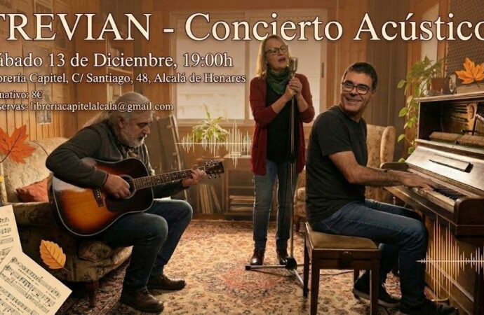 Concierto acústico de Trevian, este sábado en Alcalá de Henares