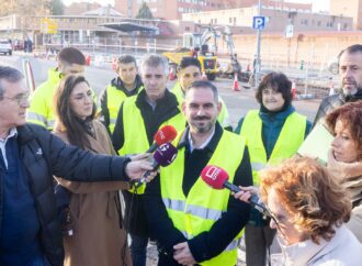 En marcha las obras de rehabilitación de la calle Dos de Mayo en Guadalajara, con ciclo carril y 53 nuevas plazas de aparcamiento