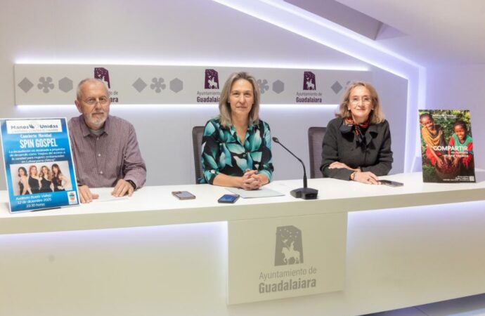 Concierto benéfico “Spin Gospel” a favor de Manos Unidas, el próximo día 12 en Guadalajara