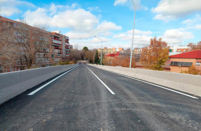 ADIF anuncia la reapertura al tráfico del puente de Daganzo de Alcalá, este martes 23 de diciembre