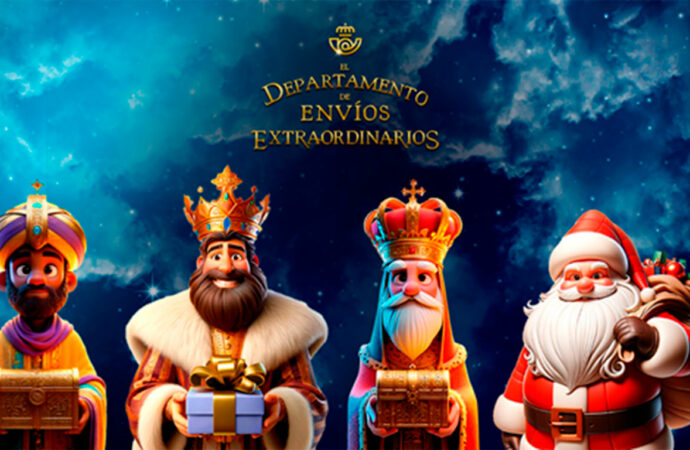 Buzón especial de Correos en Alcalá para poder echar la carta a Papa Noel y los Reyes Magos