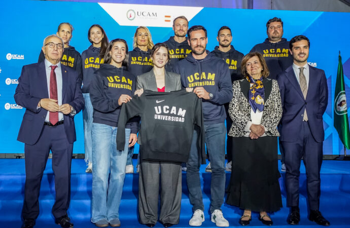 La presidenta, Díaz Ayuso, inaugura en Torrejón el Campus de Madrid de la UCAM-Comité Olímpico Español