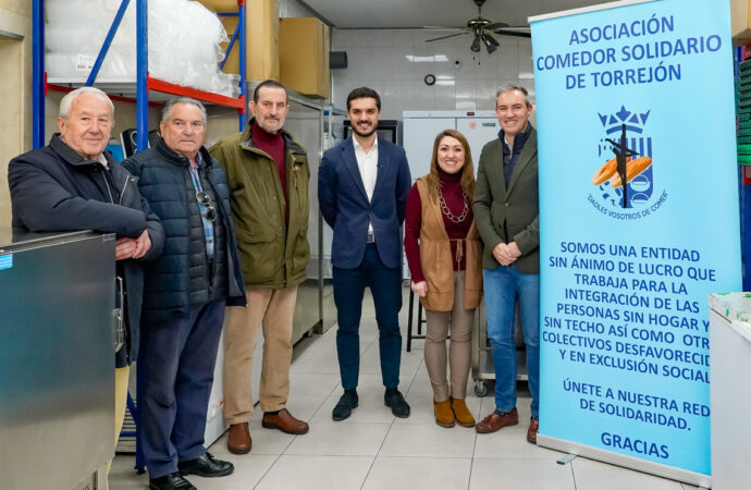Subvención municipal de 117.000 euros al Comedor Solidario de Torrejón de Ardoz para evitar su cierre