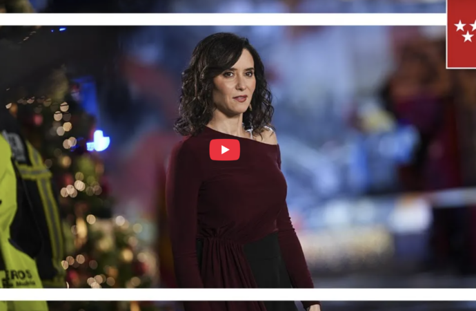 Discurso de Fin de Año de la presidenta Isabel Díaz Ayuso, desde el Parque de Bomberos de Alcalá