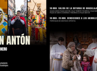 La botarga de Guadalajara acompañará la bendición de animales por San Antón este sábado 17