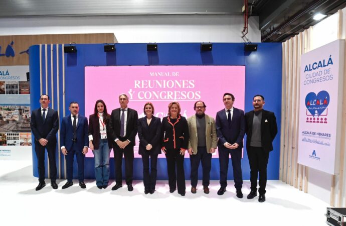 FITUR 2026 / La alcaldesa de Alcalá pone en valor “la importancia del creciente turismo de congresos para Alcalá” en FITUR 2026
